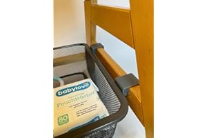 JALUDesignDE Trofast Adapter für Hochstuhl Hauck Alpha und Beta (Grau)