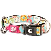 Max & Molly Urban Pets Original Serisi Akıllı K&uuml;nyeli K&ouml;pek Boyun Tasması (S, Donuts)