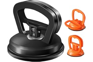 LORSOU Dent Puller,3 Pack Car Dent Puller Suction Cup Dent Puller Car Dent Removal Kit Dent Remover Tool and Dent Repair Kit Handle Lifter for Cars Body,Glass,Screen,Tiles Lifting,Objects Moving