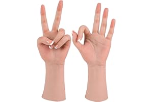 ‎KUMIHO KUMIHO Silikon Hand Schaufensterpuppe Mannequin Künstliche Hand Für Malerei Fotografie Schmuckdisplay Schmuckständer Rechte Hand, Farbe 1