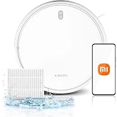 Xiaomi E12 silme fonksiyonlu robot s&uuml;p&uuml;rge, 2'si 1 arada, 4000 Pa emiş g&uuml;c&uuml;, uygulama kontrol&uuml;, 110 dakika &ccedil;alışma s&uuml;resi, s&uuml;