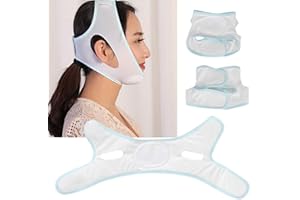 BETUED 2 Größen Facial Slimming Mask, Face Lifting Gürtel, Gesichtsverband V Face Wange Kinnlifting Tight Band Beauty Artifact (M)