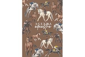 Agenda Cavalli | Diario equitazione, planner giornaliero e Diario Scuola: Agenda Equestre L'ebbrezza del galoppo