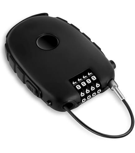 Lucchetto A Combinazione Con Cavo 90 Cm - Per Bici, Scooter, Bagagli E Moto - Foto 13