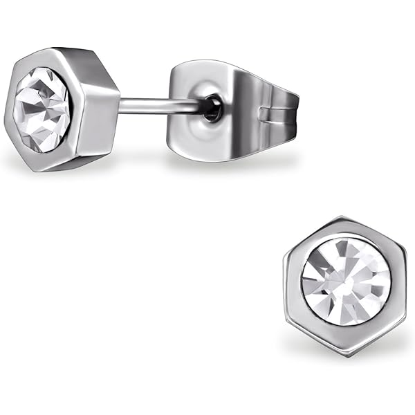 Homxi Orecchini Cerchio Uomo Donna Multicolore,6 Paia(12PCS - Foto 8