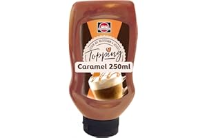 ‎SCHWARTAU Schwartau Coffee Shop Caramel, Topping zum Verfeinern von Kaffeespezialitäten, 250ml