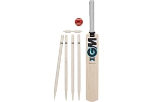 Gunn & Moore Set 3 2020 G&M Ensemble de Cricket Diamant Taille Unisexe, Noir/Bleu/Blanc