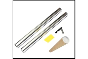 FLEXZON 6 m x 75 cm coche auto Van cromo plata ventana tinte película unidireccional espejo tintado hoja