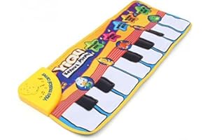Amison Piano Mat Toy Kids Music Mat Play Keyboard Musical Carpet Baby Gift