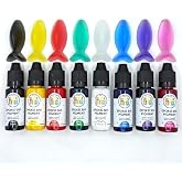 HOBİFLEX EPOKSİ RE&Ccedil;İNE SIVI PİGMENT BOYA TRANSPARAN SET 8 RENK 20 ML (160 ml)