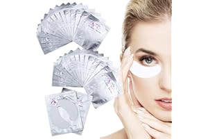 NATUCE 50 Paio Patch Extension Ciglia Gel Cerotto Eye Gel Patches Senza Pelucchi Cerotti Gel per Estensioni Ciglia Adesivi Eye Pads