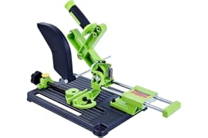 CTOPOGO Soporte Fijo para Amoladora Angular con Base de Hierro Fundido Mejorada - Multifuncional para Escritorio - Compatible con 100/115/125 mm