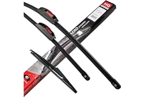 HQ AUTOMOTIVE Windscreen Wiper Blades 3pcs kit | Fits: HYUNDAI i30 2010-2013, KIA Ceed 2009-2012, Sportage 2010-2015 | model: AD81-421|HQ12J