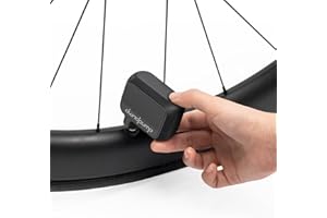 dwndpump Mini pompa per Bicicletta, Pompa per Bicicletta Portatile 100PSI, Pompa per Aria Elettrica per Bici da Corsa Portatile, con Valvole Presta e Schrader, Accessori Bici da Corsa(Senza manometro)