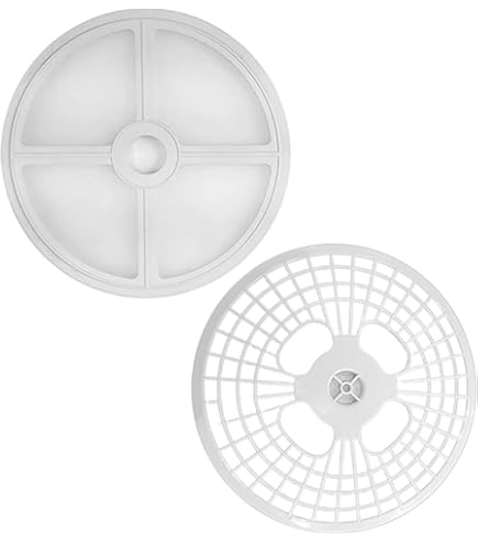 Tumble Dryer Filter Kit 10-Pack – Exhaust & Air Intake Filters For Bush DHB7VTDW, DHB7VTDB, TD3CNBW – Microfibre Lint Dust Hair Replacement
