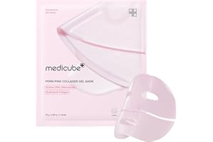 Medicube Salmone Dna Pdrn Maschera Gel Gelatina Di Collagene Rosa | Maschera Da Notte Per Pelle Lucida Di Vetro- Elasticità, Idratazione, Rassodante E Idratante | Cura D