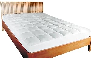 MESANA Premium Matratzen-Schoner | Größe: 120x200 cm, Höhe: 27cm | weiß aus Soft Touch Microfaser | 100% Polyester | Matratzen-Auflage auch für Ihr Boxspring-Bett und Wasserbett | Unter-Bett