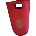Baoblaze Sac Cristal avec Poignée, Sac de Portable Robuste, Sac de Transport Cristal pour Bol de Transport, Camping, 4 pouces