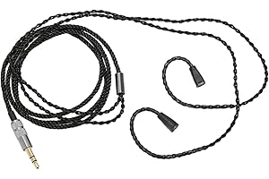 CCYLEZ Cavo per Cuffie da 3,5 Mm, Cavo per Cuffie Sostitutivo di Aggiornamento per Auricolari IE8 IE80 IE8i