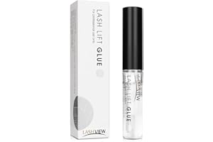 LASHVIEW Wimpernkleber für Wimpernlifting, Lash Lift Kleber, Wimpernlifting Kleber, Starke Klebrigkeit Glue für Wimpern Lifting(5ml)