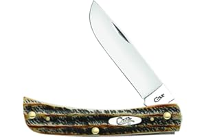 Case Cutlery Sod Buster Jr 6.5 Bonestag, schwarz