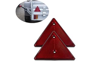 PAYMALI Set di 2 riflettori triangolari a vite, certificato E