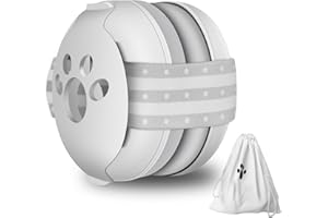 MYETASSER Gehörschutz für Babys bis 36 Monate - 25dB - Baby Lärmschutz Kopfhörer verhindert Gehörschäden und verbessert den Schlaf unterwegs - Verstellbares Kopfband