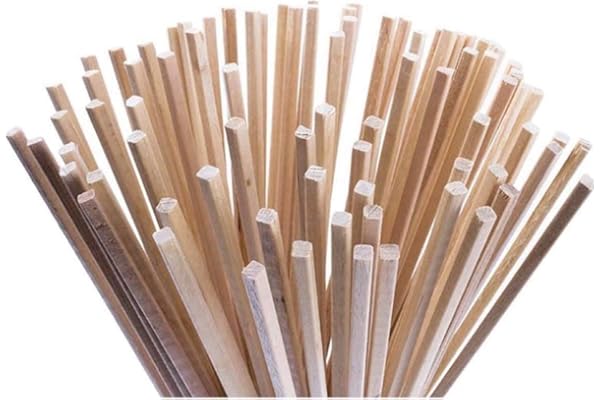 500 bâtons traditionnels pour barbe à papa | 30 cm x 0,4 cm