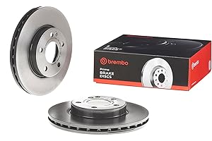 Brembo 09.B343.41 - Disco Freno con Verniciatura UV (Set di 2) - Anteriore