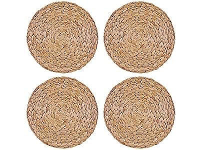 Creative Tops Jeu de 4 naturelles jacinthe d'eau WEAVE napperons napperons PAR TOPS CREATIVE