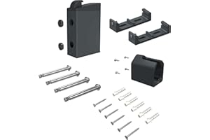 paramondo Set de Piezas de Recambio para Toldo Lateral para Exterior 2000, Color Antracita