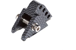 IMPORT TOOL Import - Rialzo regolabile in 4 posizioni per Minarelli sdraiato, ottica effetto carbonio