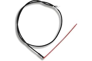 DILWE Captador piezoeléctrico ultradelgado de alta sensibilidad, Guitar Pickup sin ruido para guitarra acústica o clásica, Pastilla para luthier y kits de bricolaje (2mm)