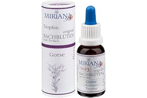 ‎MIRIANA Bachblüten Nr. 13 Gorse - 20ml Essenz - MirianaPet für Heimtiere