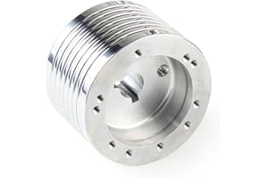 FOREVER SHARP Marine Boat Polished Hub Adapter Keyway for Steering Wheel Grant 5 and 6 Hole