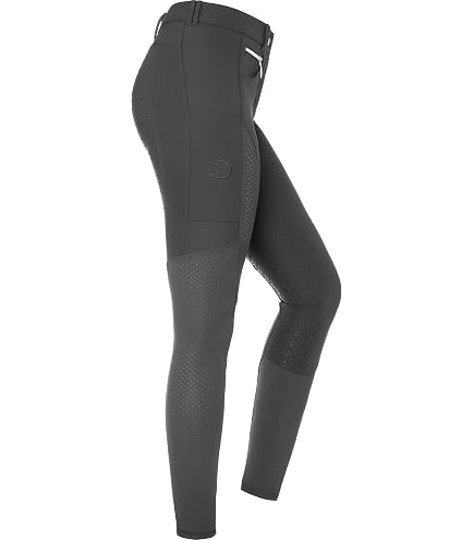 Legging Équitation Femme Riders Choice En Jean Avec Silicone Et Poche Téléphone - Confort Et Style Pour Cavaliers