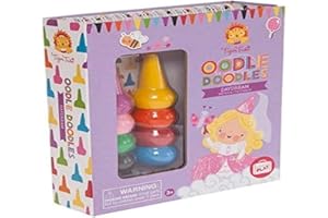 TIGER TRIBE Bertoy 3760217 Oodles Doodle Crayon Sets, Girls