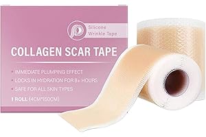 XUDUOO Silikon Narbenpflaster für Gesicht, Silikonpflaster Gegen Falten, 4 X 150 cm Silikon Pflaster für Narben, Ultradünn, Hautfreundlich, für C Sektion, Operationen, Verbrennungen, Akne