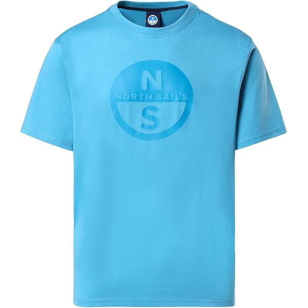NORTH SAILS Basic T-Shirt – 100% Baumwolle, Regular Fit, Mit Brustpatch, Artikel 692970
