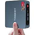 TRIGKEY Mini PC, AMD Ryzen 7 Pro 5850U (Up to 4.4GHz, 8C/16T), Micro PC 32G DDR4 1TB NVMe SSD, Support 8Cores 2000MHz GPU, DP+HDMI+Type-C 4K Output, WiFi-6, BT 5.2, 1000M LAN, S5 Mini Gaming PC