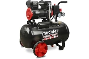Mecafer Compresseur Power N' Silent 425623-24 L - 1,5 HP