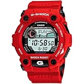 Casio G-7900A-4DR G-Shock Erkek Kol Saati, Kırmızı, Standart