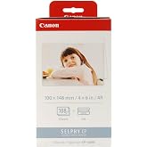 Canon 108IN Ink Cartridge and Photo Paper Set, 108 Sheets