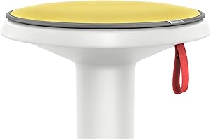 ‎INTERSTUHL Interstuhl UPis1 Premium Sitzkissen - Besonders bequemes Stuhlkissen perfekt geeignet für Hocker, Stühle, Bänke und Fußböden - Perfekt UPis1 Bürohocker (Zitronengelb)