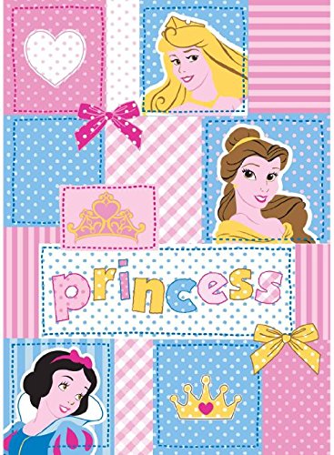 Official Large Disney Princess Rug Size 80cm x 120cm