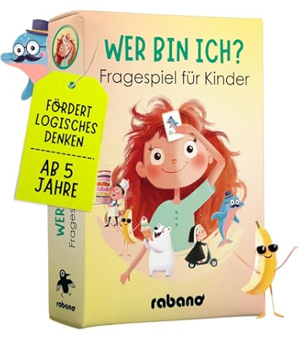 HABA 'Wer Bin Ich?' - Lustiges Ratespiel Für Kinder Ab 5 Jahren & Die Ganze Familie | Klassiker Neu Aufgelegt