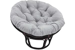 BUNQQF Coussin de Chaise Papasan Coussin de siège extérieur, Coussin de Jardin Coussin de siège pour chaises suspendues en rotin Coussins de Chaise pour Jardin ExtéRieur, Balcon et Salon