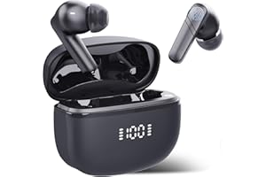 PUQO AI Language Translation Earbuds Real Time, Supports 164 Languages With AI App, 48H Translator Earbuds fit Travel/Business/Learning, 4-in-1 Bluetooth Headphones 5.4 with ENC Mic, 5 Trans Modes Ear Buds