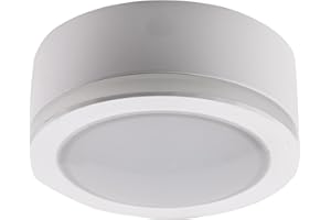 Heitronic LED Deckenstrahler LED AUFBAUSTRAHLER 10W WW+LICHTKRANZ | LEDs fest verbaut 10W | 27777