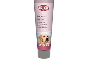 TRIXIE Baconcreme – Crème Snack pour Chiens avec Fort Effet récompensant – idéale pour l'entraînement et l'administration de médicaments – 110 g – 31842